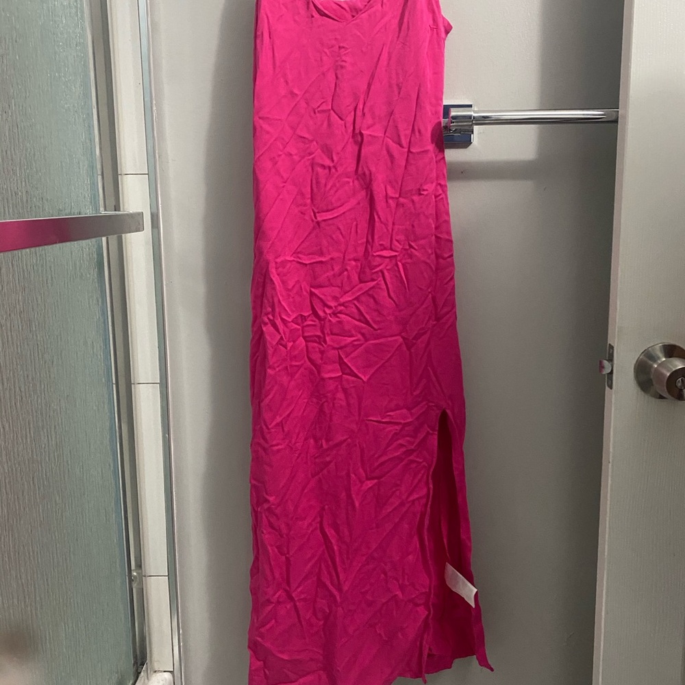 Brand new never worn pink dress.